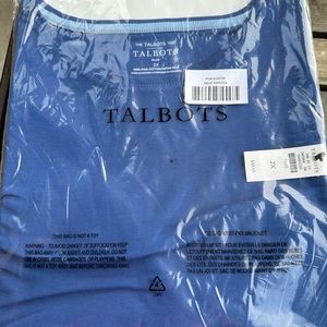 Talbots Classic Cotton Crewneck Tee